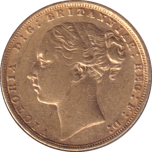 1872 GOLD SOVEREIGN ( VF ) - SOVEREIGN - Cambridgeshire Coins