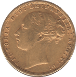 1872 GOLD SOVEREIGN ( VF ) - SOVEREIGN - Cambridgeshire Coins