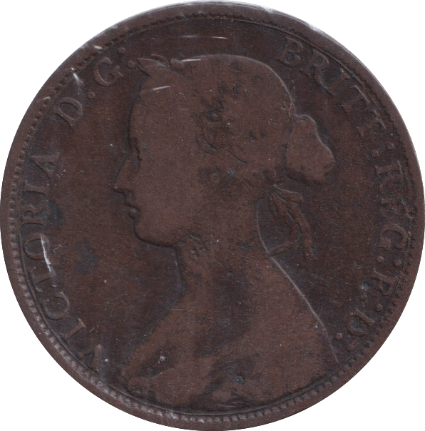 1872 HALFPENNY ( NF ) - HALFPENNY - Cambridgeshire Coins