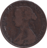 1872 HALFPENNY ( NF ) - HALFPENNY - Cambridgeshire Coins