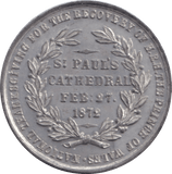 1872 MEDALLION PRINCE OF WALES - MEDALS & MEDALLIONS - Cambridgeshire Coins