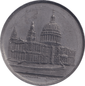 1872 MEDALLION PRINCE OF WALES - MEDALS & MEDALLIONS - Cambridgeshire Coins