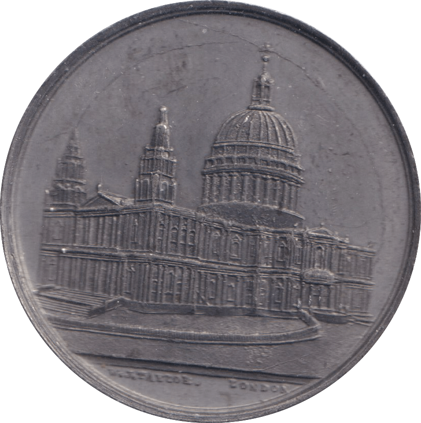 1872 MEDALLION PRINCE OF WALES - MEDALS & MEDALLIONS - Cambridgeshire Coins