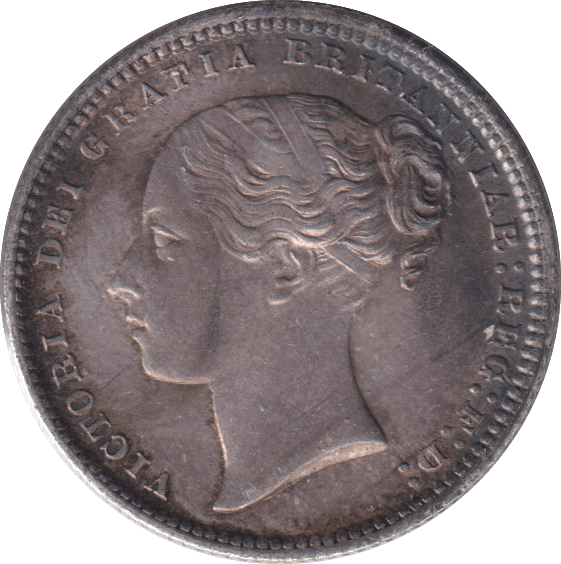 1872 ONE SHILLING ( EF ) - HALFPENNY - Cambridgeshire Coins