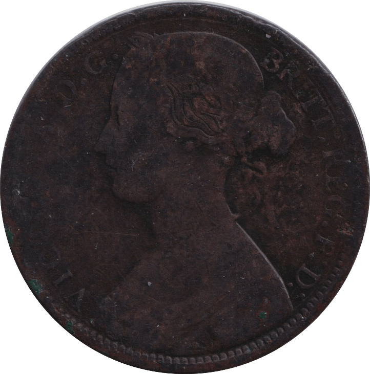1872 PENNY ( FINE ) - PENNY - Cambridgeshire Coins