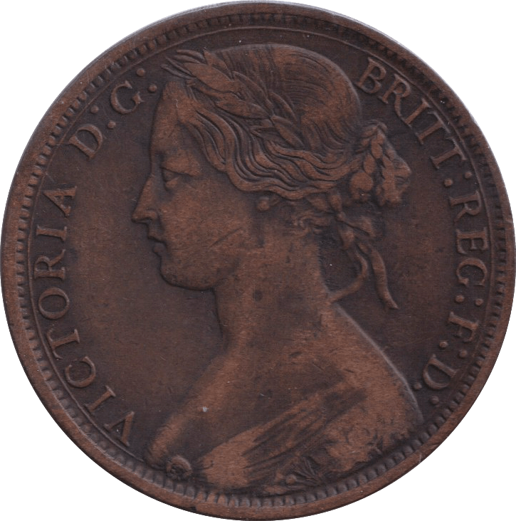 1872 PENNY ( GF ) - PENNY - Cambridgeshire Coins