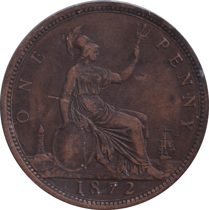 1872 PENNY ( GF ) - PENNY - Cambridgeshire Coins