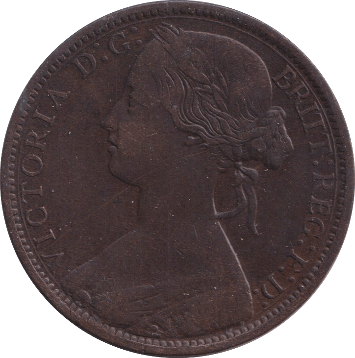 1872 PENNY ( VF ) - PENNY - Cambridgeshire Coins