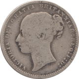 1872 SHILLING DIE 2 ( NF ) - SHILLING - Cambridgeshire Coins