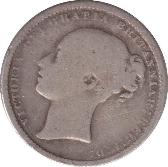 1872 SHILLING ( FAIR ) 2 - SHILLING - Cambridgeshire Coins