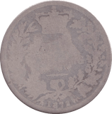 1872 SHILLING ( FAIR ) - SHILLING - Cambridgeshire Coins