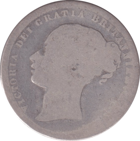 1872 SHILLING ( FAIR ) - SHILLING - Cambridgeshire Coins
