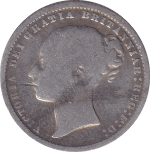 1872 SHILLING ( FINE ) - SHILLING - Cambridgeshire Coins