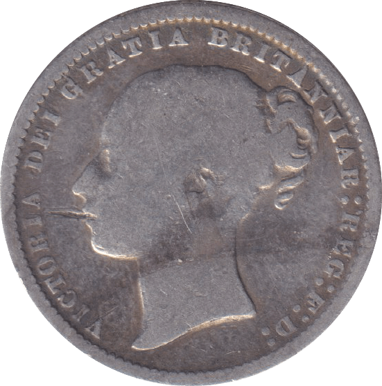 1872 SHILLING ( FINE ) - SHILLING - Cambridgeshire Coins