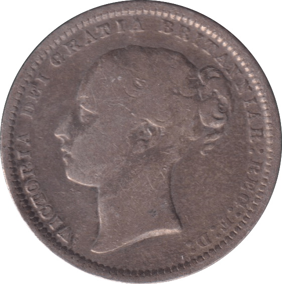 1872 SHILLING ( GF ) - SHILLING - Cambridgeshire Coins