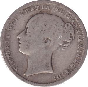 1872 SHILLING ( GF ) - SHILLING - Cambridgeshire Coins