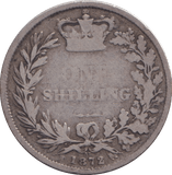1872 SHILLING ( NF ) 1 - SHILLING - Cambridgeshire Coins