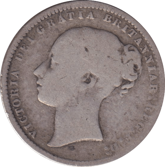 1872 SHILLING ( NF ) 1 - SHILLING - Cambridgeshire Coins