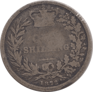 1872 SHILLING ( NF ) DIE 101 - Shilling - Cambridgeshire Coins