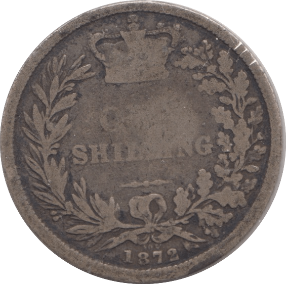 1872 SHILLING ( NF ) DIE 101 - Shilling - Cambridgeshire Coins