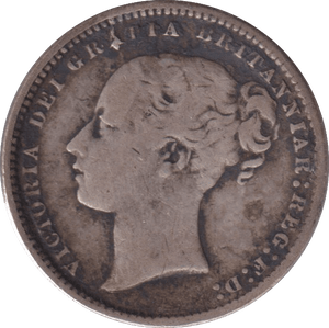 1872 SHILLING ( NF ) - SHILLING - Cambridgeshire Coins