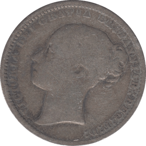 1872 SHILLING ( NF ) - SHILLING - Cambridgeshire Coins
