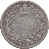 1872 SHILLING ( NF ) - SHILLING - Cambridgeshire Coins