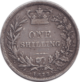 1872 SHILLING ( VF ) - SHILLING - Cambridgeshire Coins