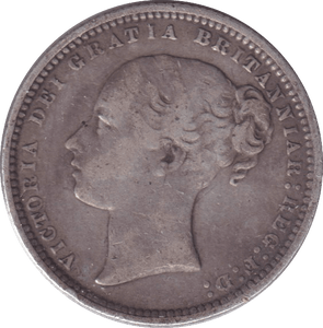 1872 SHILLING ( VF ) - SHILLING - Cambridgeshire Coins