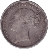 1872 SHILLING ( VF ) - SHILLING - Cambridgeshire Coins