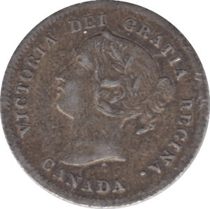 1872 SILVER FIVE CENTS FRANCE - SILVER WORLD COINS - Cambridgeshire Coins