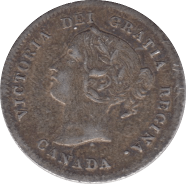 1872 SILVER FIVE CENTS FRANCE - SILVER WORLD COINS - Cambridgeshire Coins
