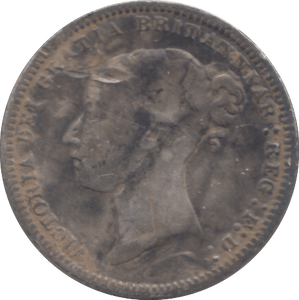 1872 SIXPENCE ( FINE ) - SIXPENCE - Cambridgeshire Coins
