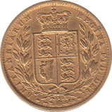 1872 SOVEREIGN DIE 7 ( VF ) - SOVEREIGN - Cambridgeshire Coins