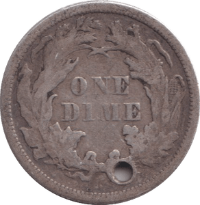 1873 DIME USA - WORLD COINS - Cambridgeshire Coins