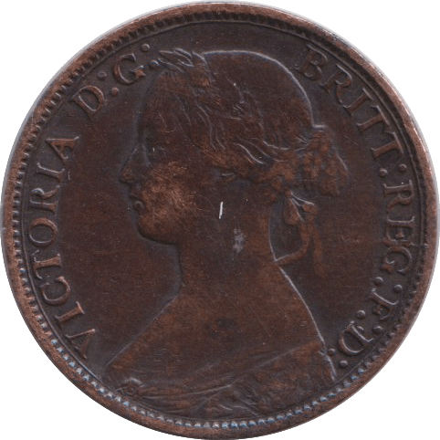 1873 FARTHING ( GF ) - FARTHING - Cambridgeshire Coins
