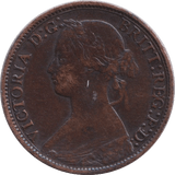1873 FARTHING ( GF ) - FARTHING - Cambridgeshire Coins