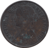 1873 FARTHING ( VF ) - Farthing - Cambridgeshire Coins