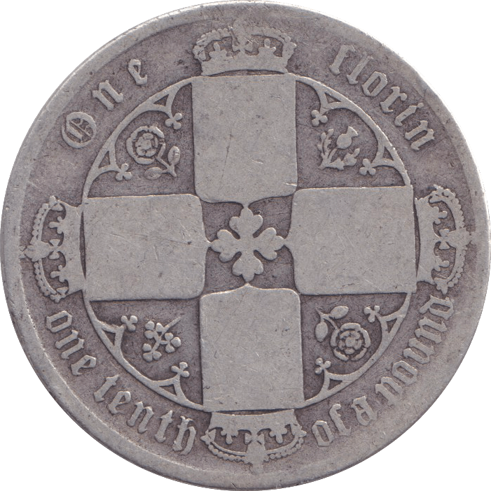 1873 FLORIN ( FAIR ) - FLORIN - Cambridgeshire Coins