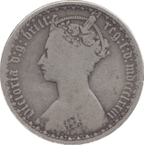 1873 FLORIN ( FINE ) - FLORIN - Cambridgeshire Coins