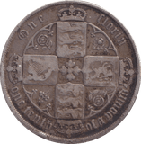 1873 FLORIN ( FINE ) - FLORIN - Cambridgeshire Coins