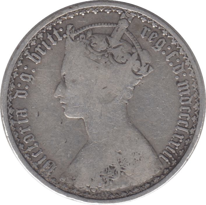 1873 FLORIN ( GF ) DIE 230 - FLORIN - Cambridgeshire Coins