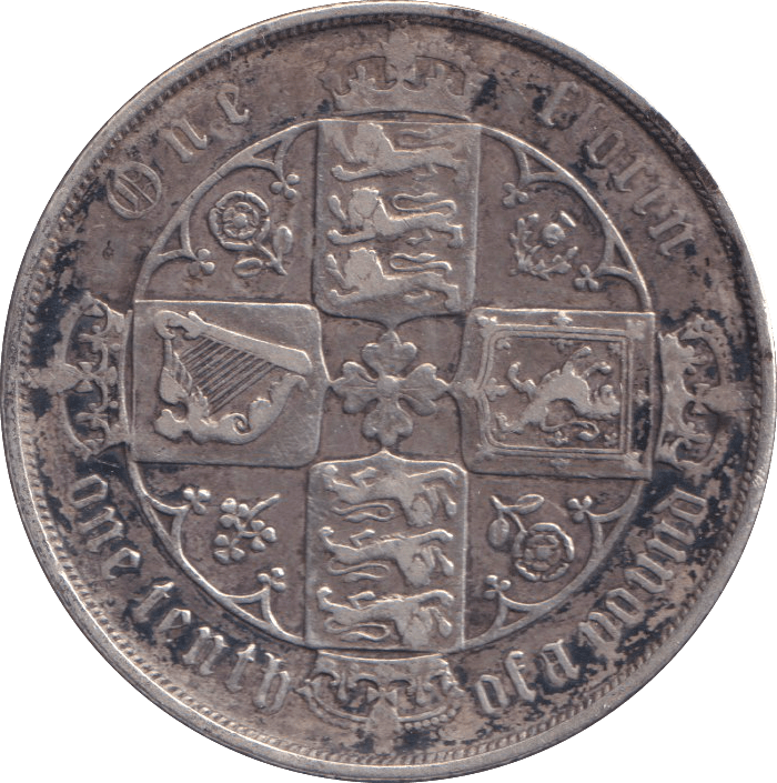 1873 FLORIN ( GF ) - FLORIN - Cambridgeshire Coins