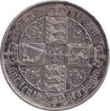 1873 FLORIN ( GF ) - FLORIN - Cambridgeshire Coins