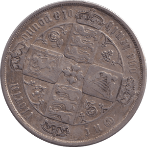 1873 FLORIN ( GF ) - FLORIN - Cambridgeshire Coins