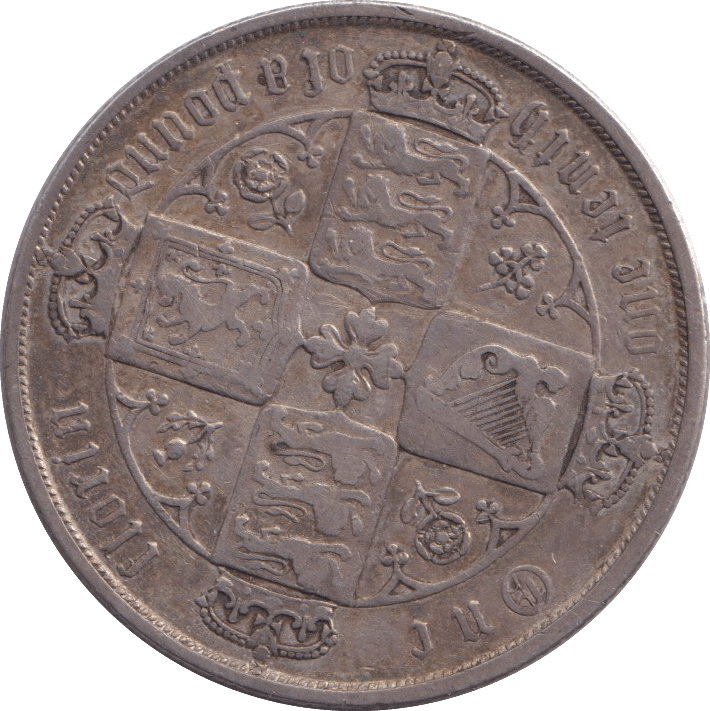 1873 FLORIN ( GF ) - FLORIN - Cambridgeshire Coins