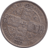1873 FLORIN ( GF ) - FLORIN - Cambridgeshire Coins