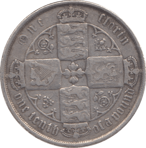 1873 FLORIN ( GF ) - FLORIN - Cambridgeshire Coins