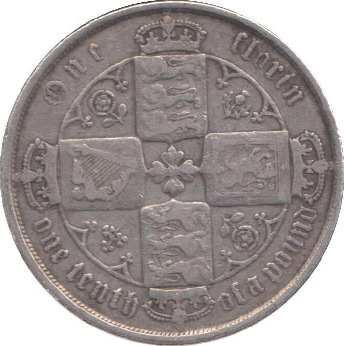 1873 FLORIN ( GF ) - FLORIN - Cambridgeshire Coins