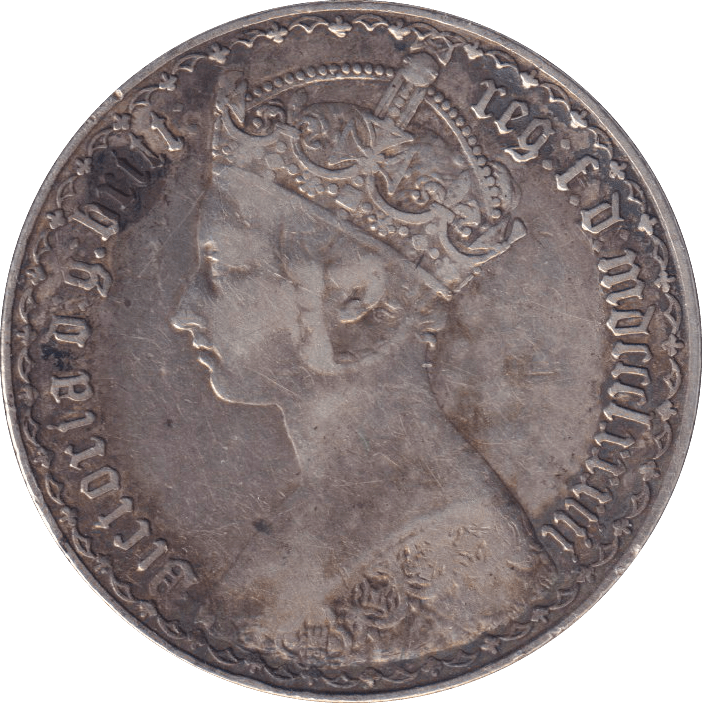 1873 FLORIN ( GF ) - FLORIN - Cambridgeshire Coins